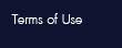 terms of use